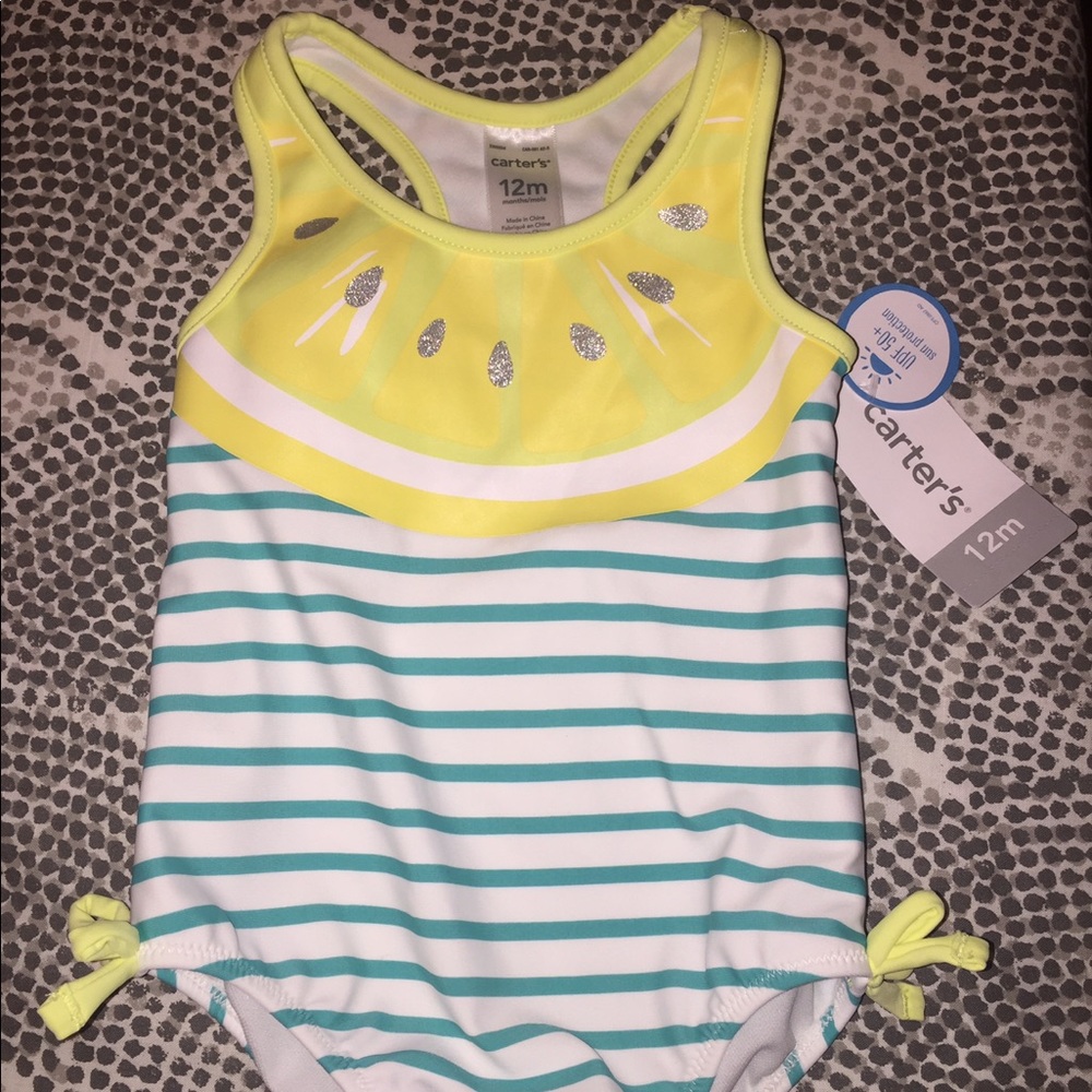 🍋🍋 Sparkly Lemon Swimsuit 🍋🍋